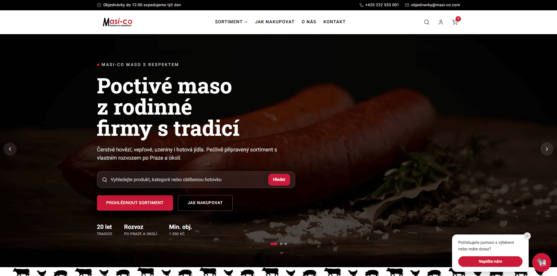 Screenshot masi-co.cz