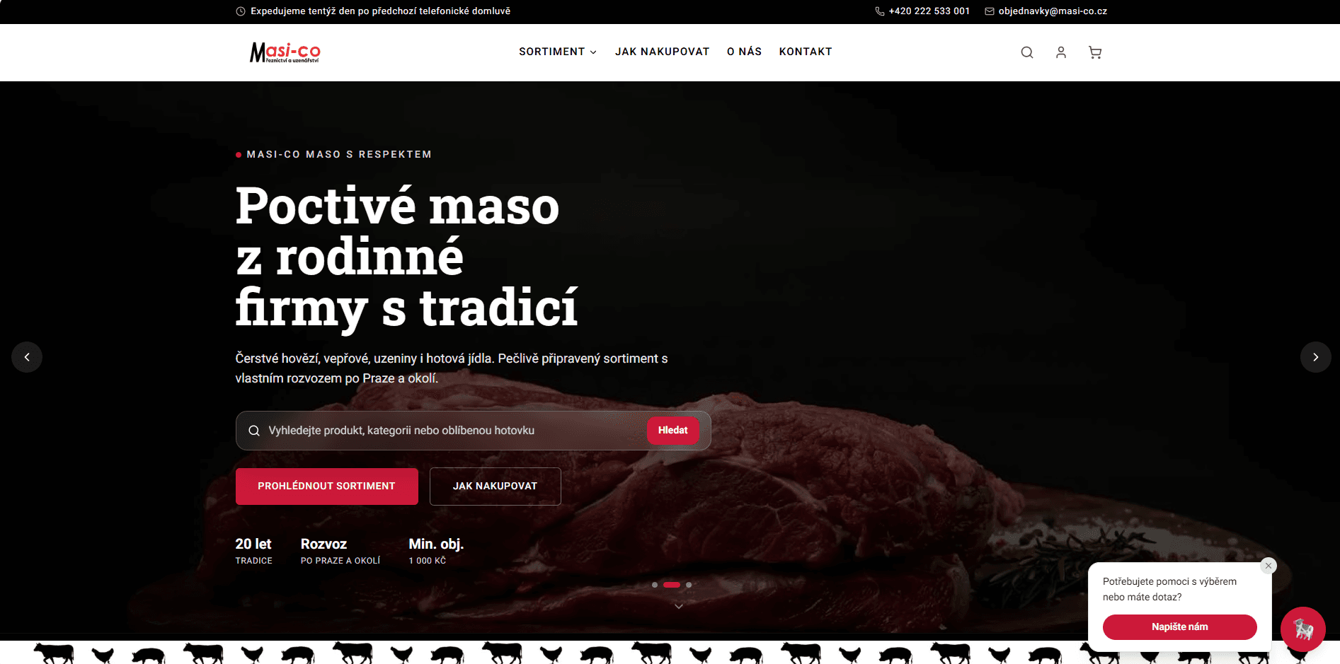 Screenshot masi-co.cz